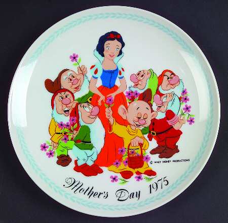 Disney Mothers Day Plate by Schmid