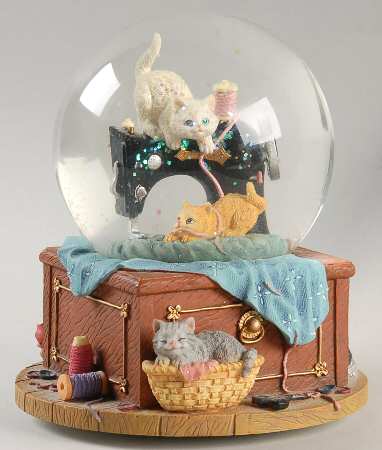 Musical Snowglobes by San Francisco Music Box