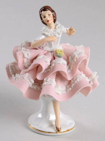 Dresden Lace Figurines by Sandizell
