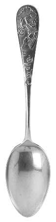 California Souvenir Spoon by Unknown Mfg Silver