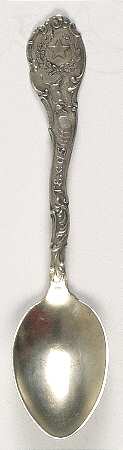 Texas Souvenir Spoon by Unknown Mfg Silver