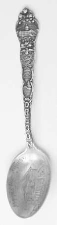 Oregon Souvenir Spoon by Unknown Mfg Silver