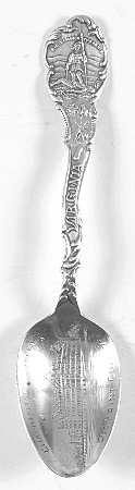 Virginia Souvenir Spoon by Unknown Mfg Silver