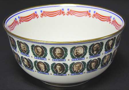Presidential Bowl by US Historical Society