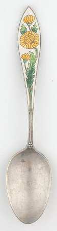 Flowers of the Month by Unknown Mfg Silver