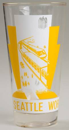 World's Fair Glassware by Unknown Manufacturer