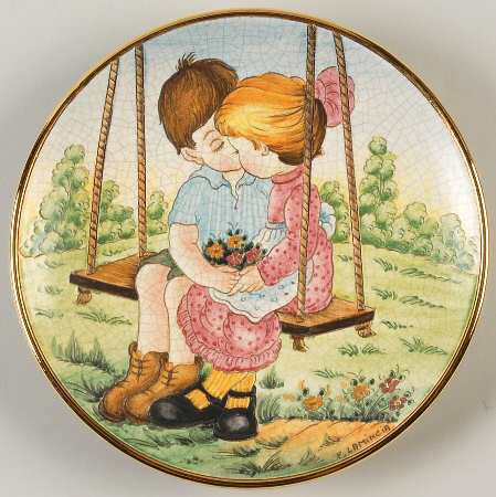 Valentines Day Plate by Veneto Flair