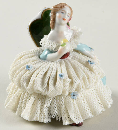 Dresden Lace by Volkstedt Porcelain