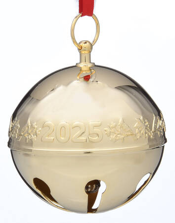 Sleigh Bell-Goldplated Ornament by Wallace Silver