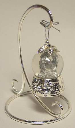 Christmas Snowglobe-Miniature by Wallace Silver