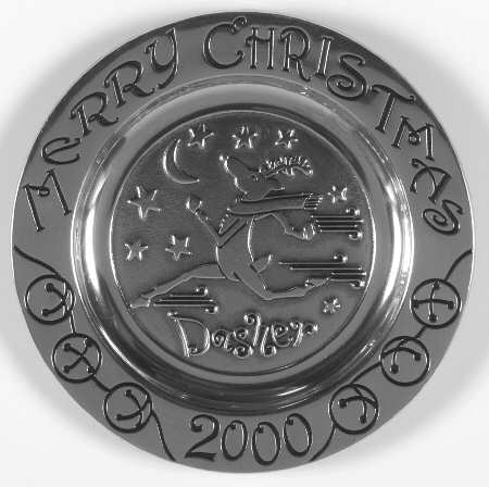 Reindeer Christmas Plate by Wilton Armetale