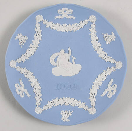 Wedgwood Annual Jasperware Plate by Wedgwood