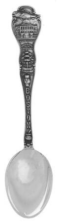 Sterling Souvenir Spoons by Whiting & Davis