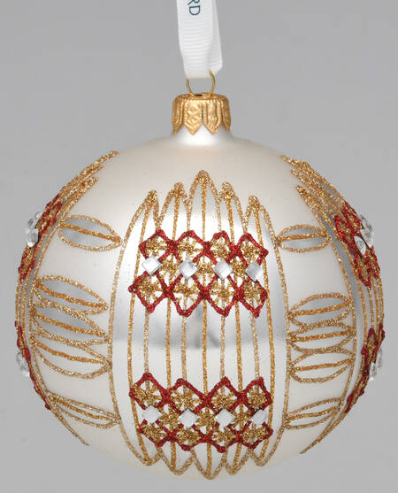 Holiday Heirloom Red and Gold by Waterford Crystal