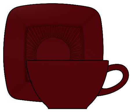 Charm Ruby by Anchor Hocking