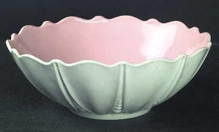 Oyster and Pearl White with Pink by Anchor Hocking