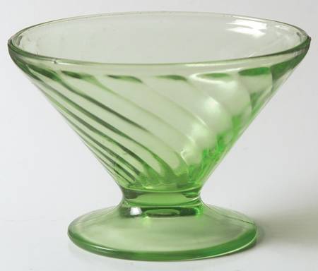 Spiral Green by Anchor Hocking