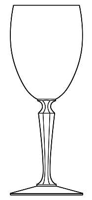 Carmel Clear (No Trim) by American Stemware