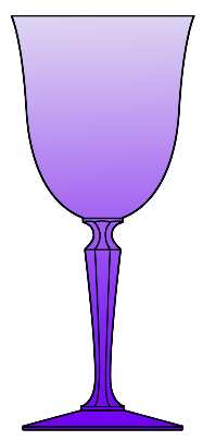 Westport Amethyst by American Stemware