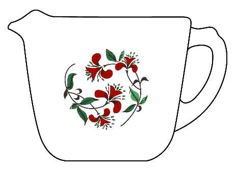 Honeysuckle by Anchor Hocking