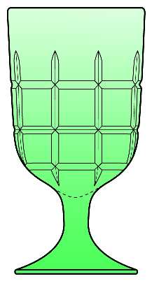 Tartan Green (Light) by Anchor Hocking