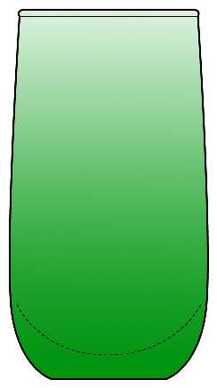 Roly Poly Forest Green by Anchor Hocking