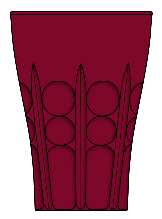 High Point Royal Ruby by Anchor Hocking