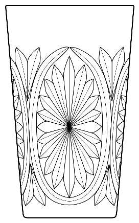 Medallion Clear by Anchor Hocking