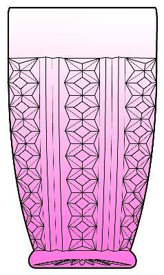 Diamond Pink by Anchor Hocking