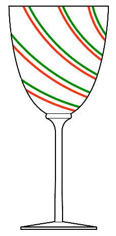Peppermint (Green and Red) by Artland