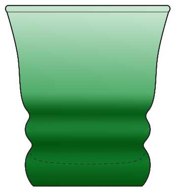 AHC31 Green by Anchor Hocking