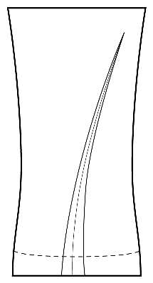 Flair Clear (Curved Lines) by Anchor Hocking