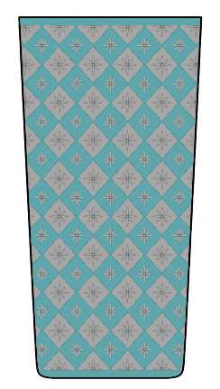 Empire Peacock (Teal) by Artel