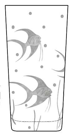 Fish l'Art Deco by Artel