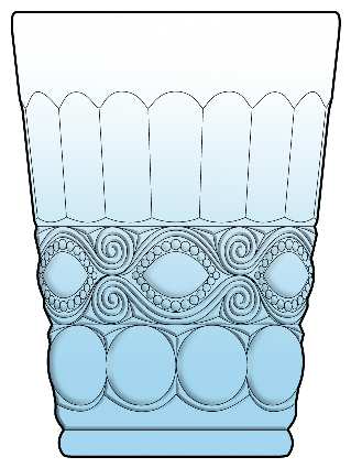 Opalescent (Tumblers) by Anthropologie Glass