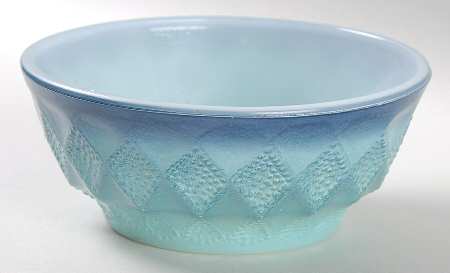 Kimberly Light Blue and Dark Blue by Anchor Hocking
