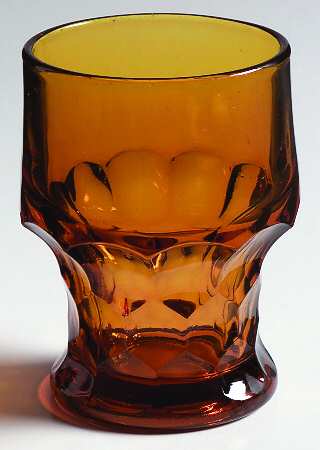 Georgian Dark Amber by Anchor Hocking