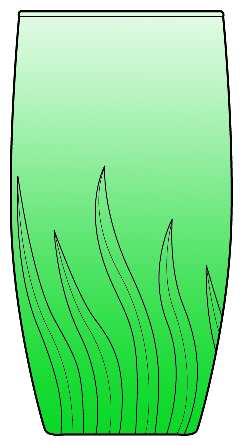 Central Park Fern Green by Anchor Hocking