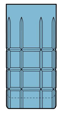 Tartan Denim Blue by Anchor Hocking