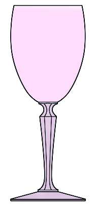 Wild Rose Frost by American Stemware