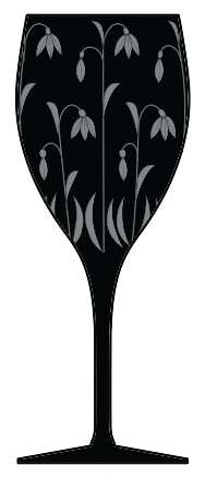 Blue Bells Black by Artel