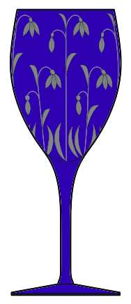 Blue Bells Purple by Artel