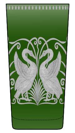 Swans British Racer Green by Artel