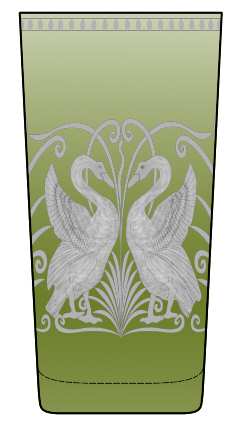 Swans Olive Green by Artel