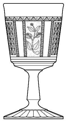 Panelled Forget Me Not by Bryce