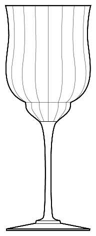 Capri (Tall, Optic) by Baccarat