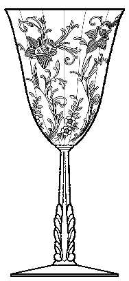Daffodil Clear (Stem 3779, Not Gold Encrusted) by Cambridge