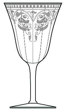 Etch 704 Clear (Stem 3060) by Cambridge