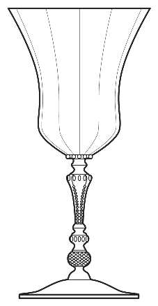 Gadroon Clear by Cambridge