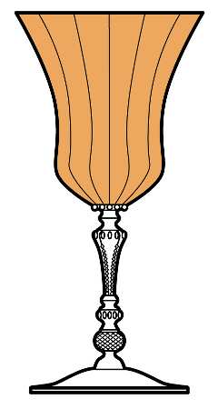 Gadroon Amber by Cambridge